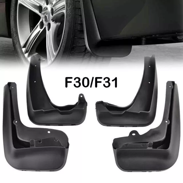 New Splash Guards Mud Flaps Mudguards For BMW 3 Series F30 F31 12-18 Set Styled