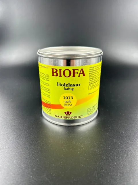 Biofa Holzlasur 1073, gelb, 375 ml
