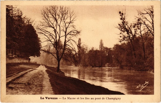 CPA La Varenne La Marne et les Iles au Pont de Champigny (1347808)