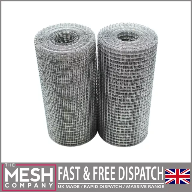 Gutter Guard - Welded Wire Mesh - Galvanised Steel  6.35mm Aperture - 0.6mm Wire