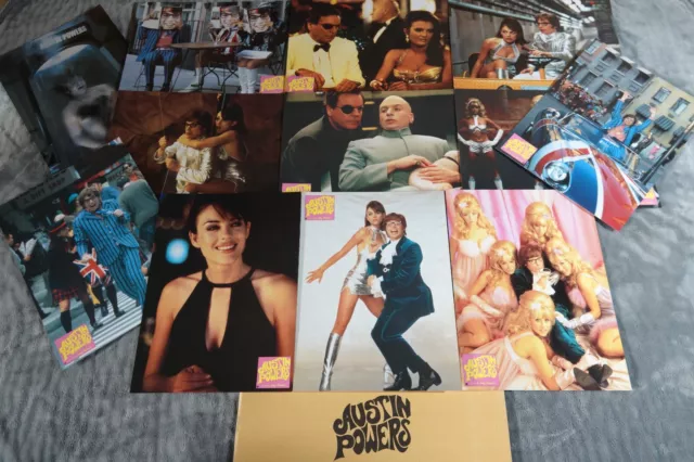 AUSTIN POWERS Mike Myers Elizabeth Hurley jeu 12 photos lobby cards cinema 1996