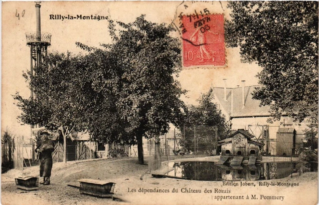 CPA AK RILLY-la-MONTAGNE Les dependances du Chateau des Rozais (490840)