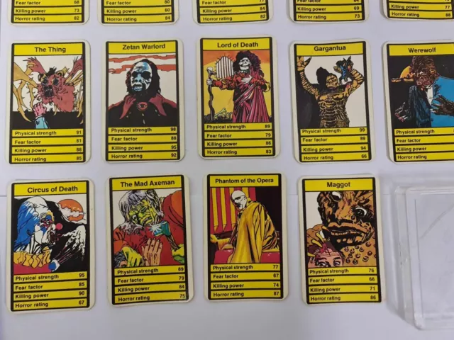 Horror Top Trumps Devil Priest Dracula Retro Collection Reissue Card Game