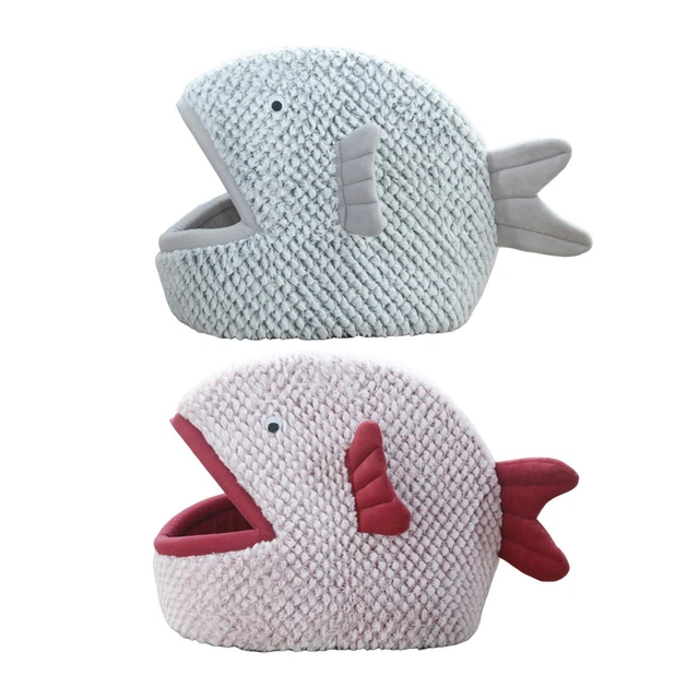 Lit de couchage pour chat, lit en peluche doux pour chien