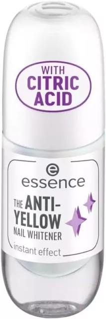 Essence - The Anti-Yellow Nail Whitener Instant Effect 8 ml - ES257