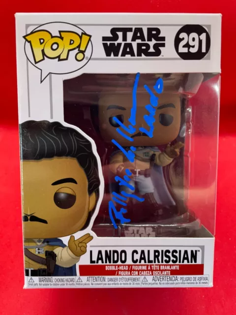 BILLY DEE WILLIAMS signed Autogramm Funko Pop STAR WARS in Person autograph ACOA