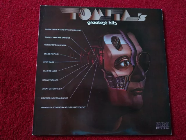 Tomita's Greatest Hits Vinyl Schallplatte 12" LP Album 1979 RCA RED SEAL - selten