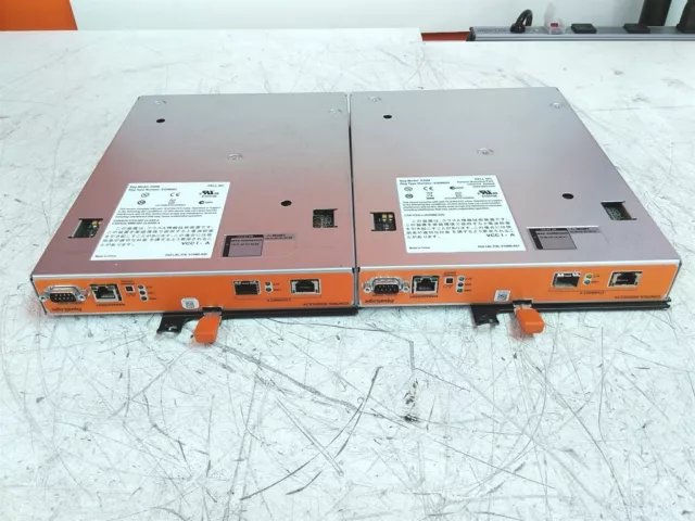 Defective Lot of 2 Dell EqualLogic 73W54 Control Module 14 AS-IS