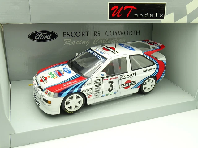 UT Models 1/18 Ford Escort RS Cosworth WRC Silver - 22706 - état Neuf