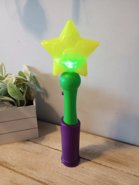 Chuck E Cheese 90s Birthday Star Light Up wand Vintage Y2k Animatronics Pizzeria