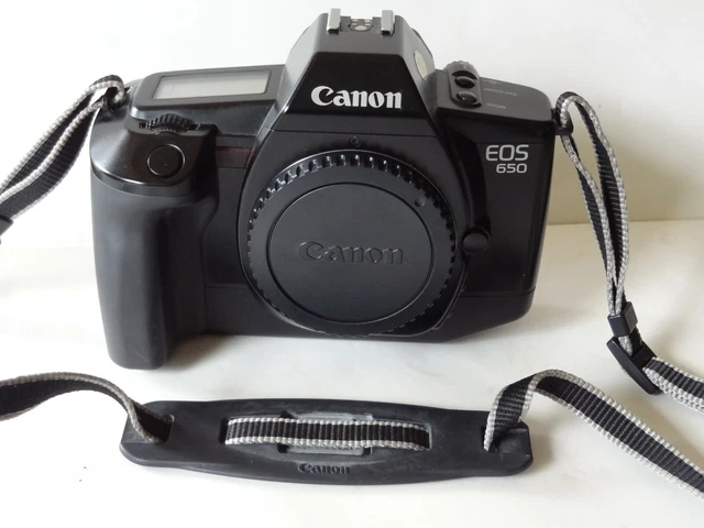 appareil photo reflex argentique CANON EOS 650 boîtier seul 1987 Japon