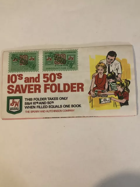 S&H Green Stamps Quick Saver Book Vintage Box2