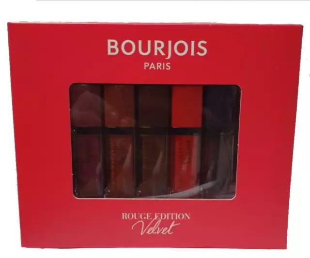 Bourjois Rouge Edition Velvet 5-Lipstick Set