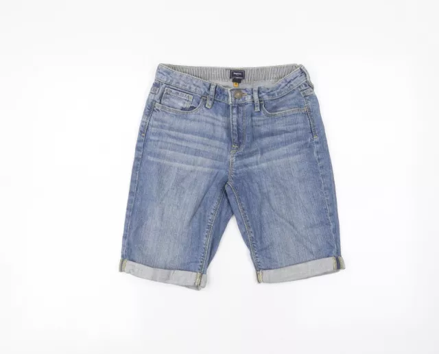 Gap Boys Blue Cotton Bermuda Shorts Size 12 Years Regular