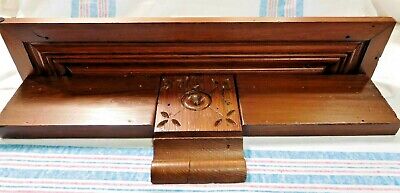 Salvage Shelf with Eastlake Carving  26 1/4" wide                 #1863