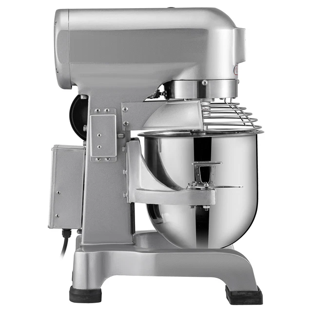 30Qt Electric Food Stand Mixer Dough Mixer Mixing tool 3 Speed Stainless Steel 10