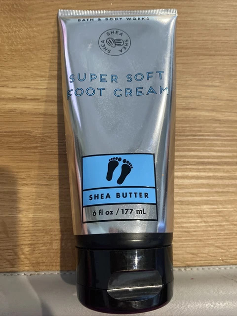 1 botella Bath Body Works MANTECA DE KARITÉ crema para pies súper suave 6 fl oz NUEVA loción
