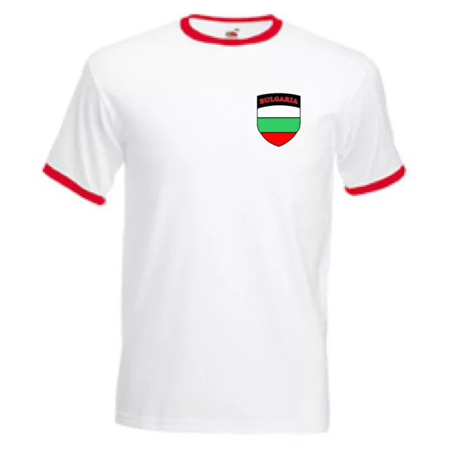 Bulgaria Bulgarian Crest Football Soccer National Team T-Shirt (All Sizes)