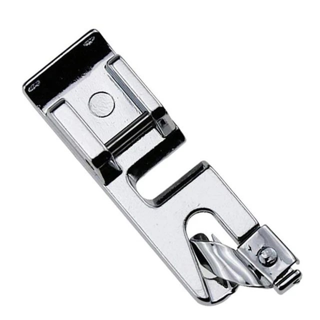 Set Piedini Per Orlo Arrotolato Macchina Da Cucire | 3 Misure: 3mm, 4mm, 6mm | In Metallo Argento