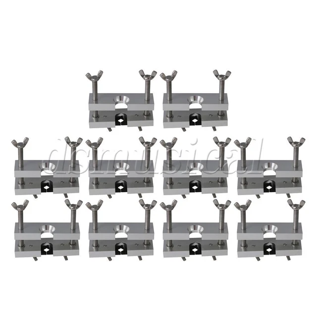 10 piezas de aluminio trompeta boquilla extractor removedor 10 x 3,5 x 10,4 cm