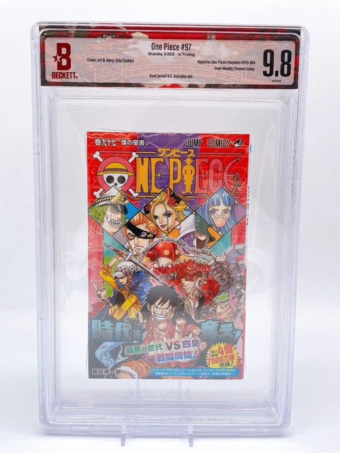 ONE PIECE VOL. 104 BGS 9.8 Japanese Manga w/Obi 1st Printing