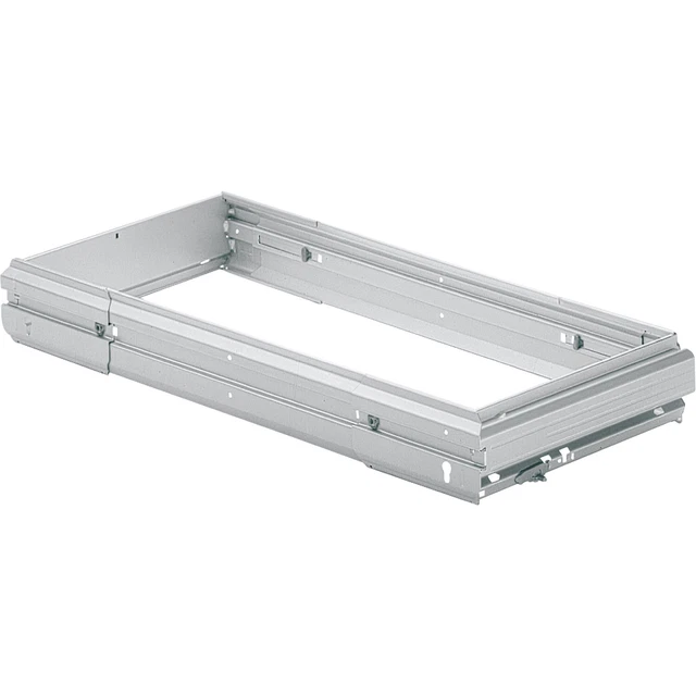 HETTICH Systema Top 2000 Hängeregistratur-Rahmen 700-872 / 316 mm Alu-Finish