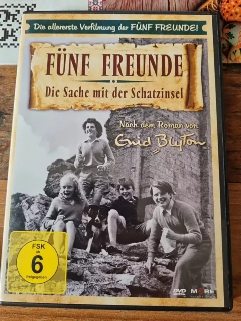 Fünf Freunde Die Sache mit der Schatzinsel (1957) DVD: Komplette Serie.