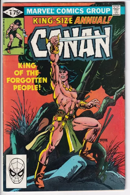 ➡ MARVEL ☆ Conan the Barbarian (1970) Annual 6 ☆