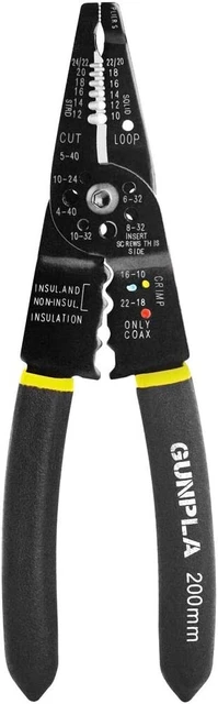 Pince Dénuder Dénudeur Automatique Câble fil Cosse tableau fusible coffret pvc T