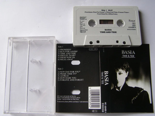 K7 cassette audio tape basia time & tide