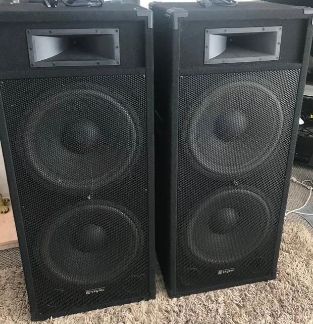 Skytec 15 active hot sale speakers