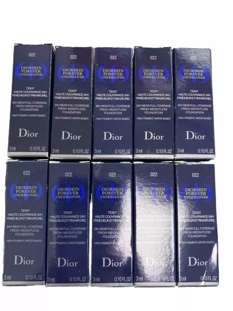 Dior Forever Undercover Foundation Brand New Sample Size 3ml (022 Cameo)