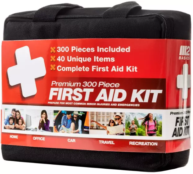 Kit de primeros auxiliares de supervivencia 300 piezas para exteriores de emergencia