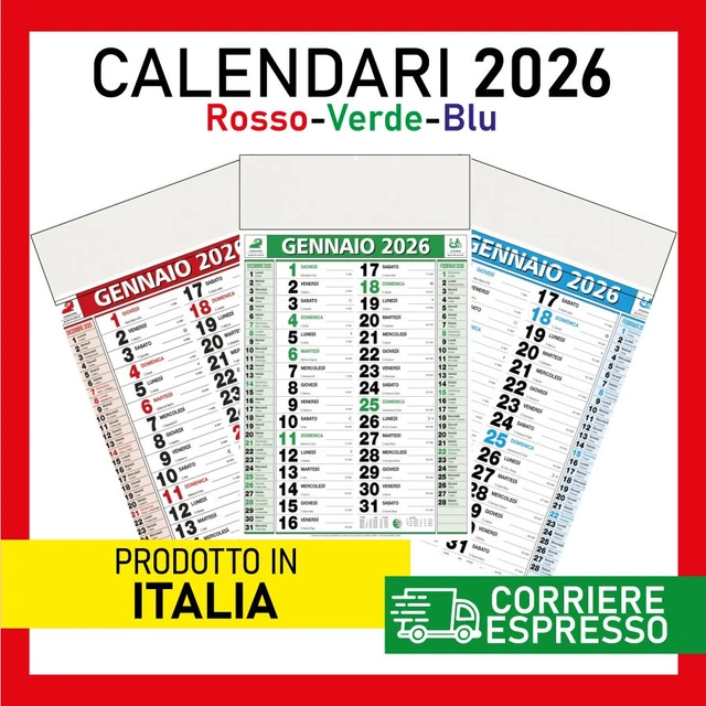 Calendario Da Tavolo 2026 Con Santi E Fasi Lunari - Versione LIGHT, 20x15 Cm - Per Casa O Ufficio