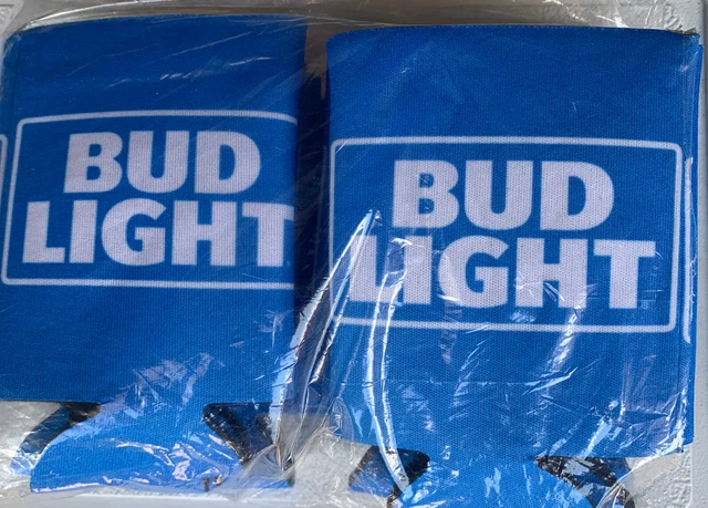 Lot of 12 Bud Light Beer Can Koozie Budweiser Anheuser Busch