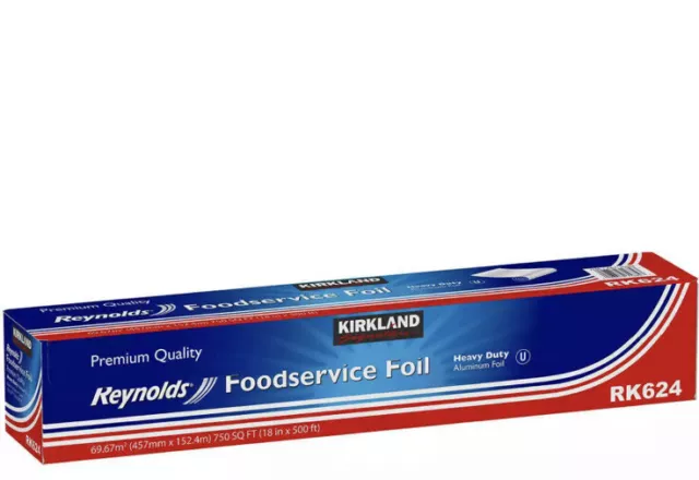 Kirkland Signature Reynolds Foodservice Foil HD, 18 in x 500 ft