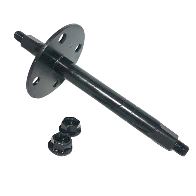 Pedal Middle Wheel Axle Black Exercise Bike Functional Metal Universal