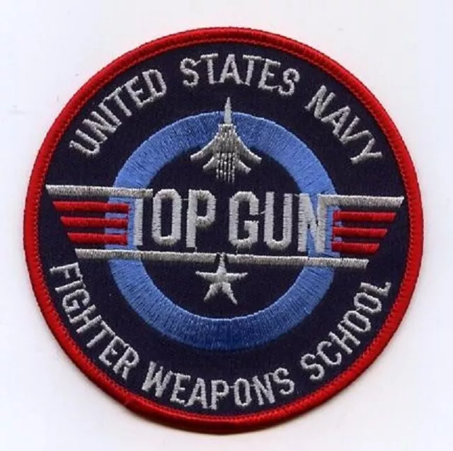 Us Navy Top Gun Fighter Weapons School Original F-14 Tomcat ⭐Insignia Patch