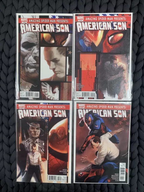 Amazing Spider-Man Presents: American Son 1-4 Marvel 2010 Complete Set