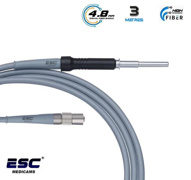 Storz Fiber Optic Cable for Endoscopy Cold LED Light Source 3Mtr.