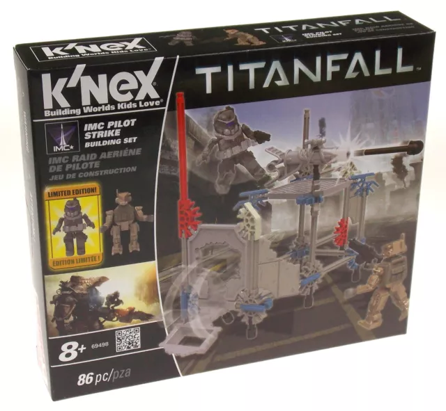 K'nex Titanfall IMC Pilot Strike Building Set # 69498 86 pcs Ages 8+ Knex Gift