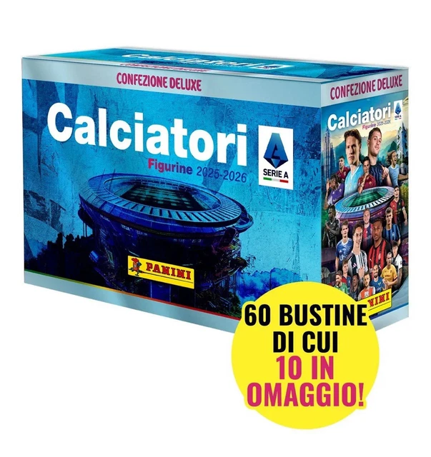 Panini Calciatori 2019 - 2020 Serie A Figurine - Scatola Da 100 Bustine P 2601