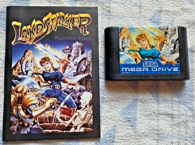 Guide Du Jeu Landstalker Pour Sega Mega Drive - Édition Allemande Officielle PAL