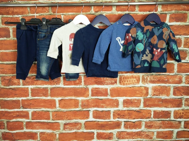 Baby Boy Bundle Aged 3-6 Months John Lewis Next Etc T-Shirt Jumper Jeans 68Cm