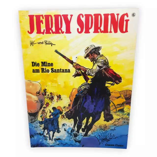 Jerry Spring Die Mine am Rio Santana Jije Band 6 Carlsen Comic Erstausgabe 89