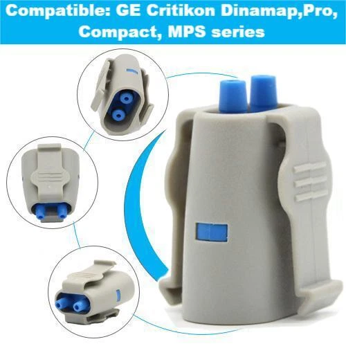 10Pcs NIBP Air Hose Adapter Connector to GE Critikon Dinamap Patient Monitor Pro