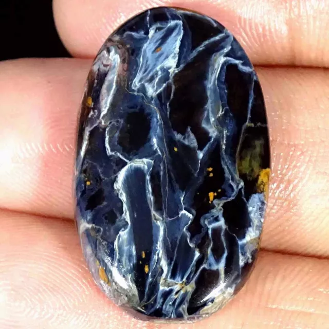 27.70Cts Natural Pietersite Oval Cabochon Loose Gemstones