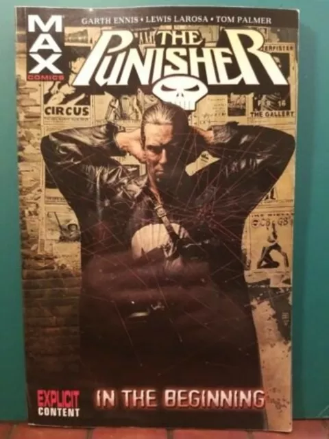Punisher Max Volume 1: In the Beginning by Garth Ennis 2006 Trade Paperback
