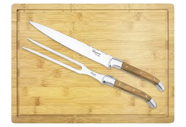 HAWS Laguiole Tranchier Messer-Set inkl. Schneidebrett   107745