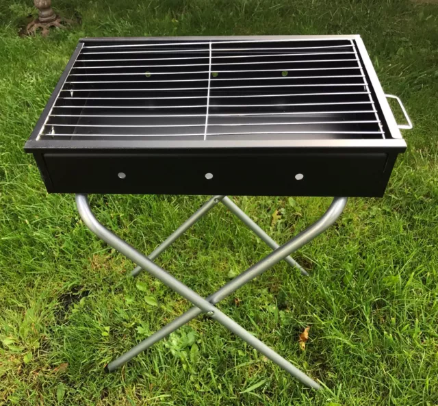 Bbq Portable 3 Sizes Garden Picnic Party Camping Outdoor Cooking Barbecue New 2